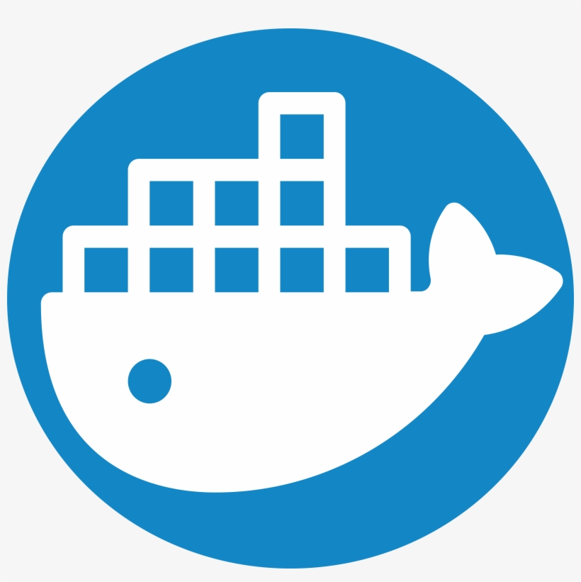Icon Docker Notext Color - Circle, transparent png #3641839