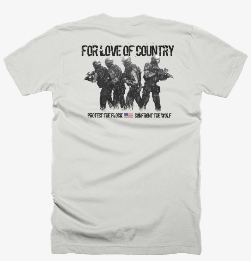 'for Love Of Country' T-shirt - T-shirt, transparent png #3641868