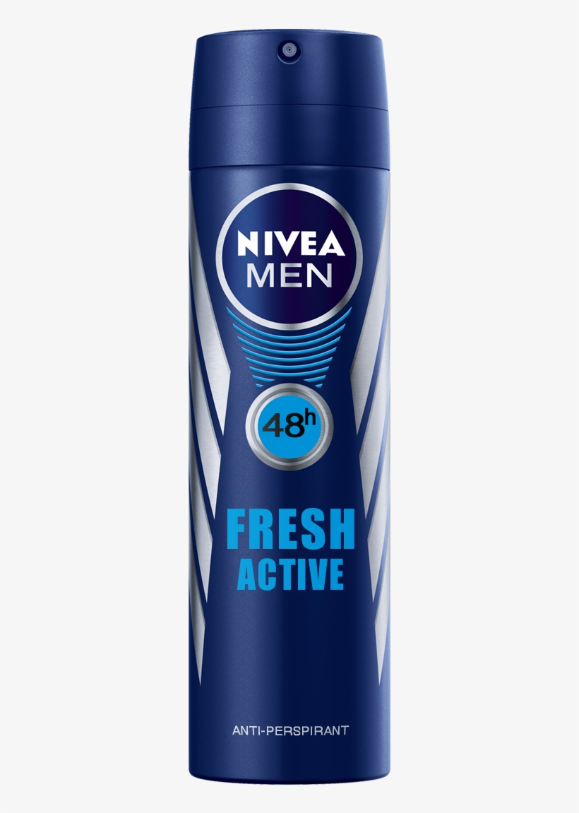 48h Protection Long-lasting Freshness For A Sensation - Nivea Men Fresh Ocean 150ml, transparent png #3642245