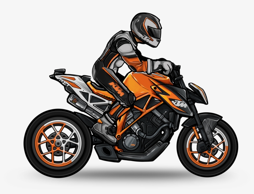 Bike - Boy On Motorcycle Png Hd, transparent png #3642522