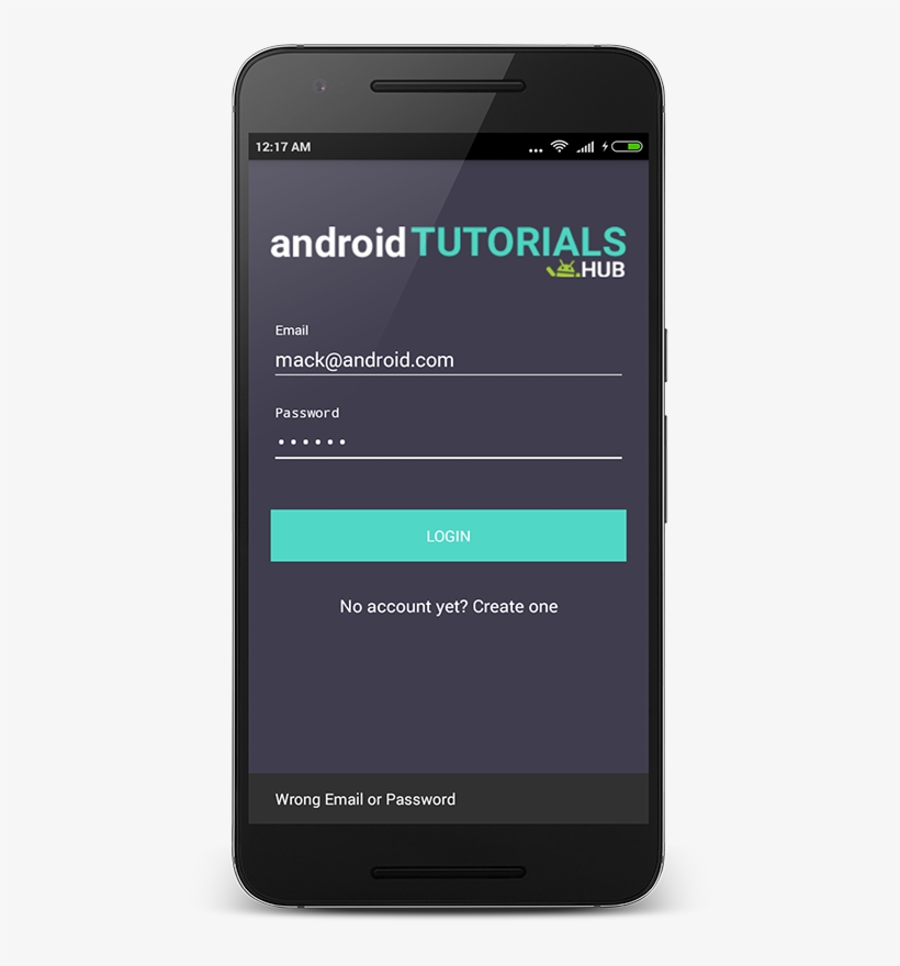 Android Login And Register With Sqlite Database Tutorial - Smartphone, transparent png #3642619