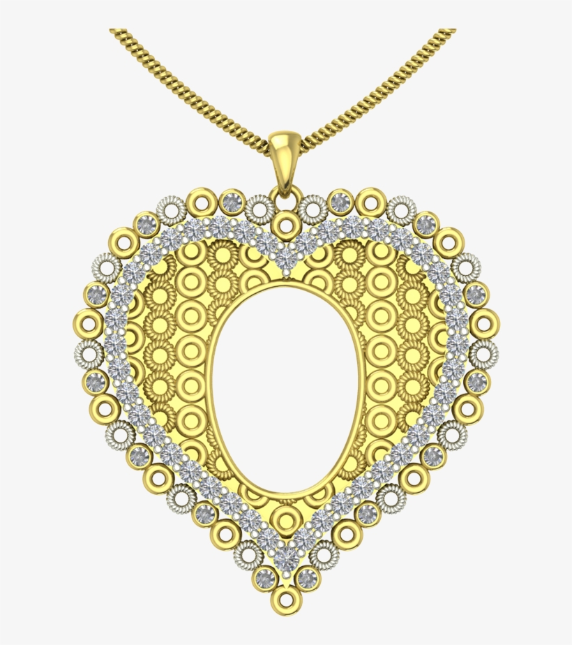 3d Gold Jewellery Gift For Father - Locket, transparent png #3642727