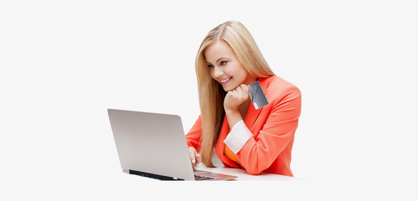 They Want To Bid On Ebay Items At The Last Second For - Девушка И Карта, transparent png #3642883