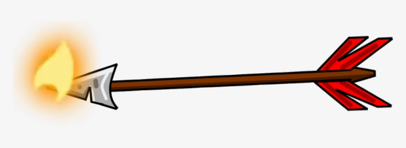Cloud Flamebow Zombie Flaming Arrow - Rifle, transparent png #3642908
