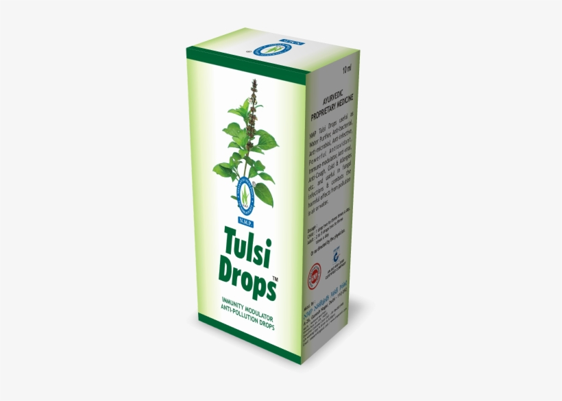 Nmp Tulsi Drops 10 Ml - Holy Basil, transparent png #3643673