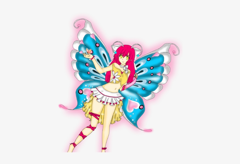 Nhan-fiction Butterfly Final Maybe - Painting, transparent png #3643674