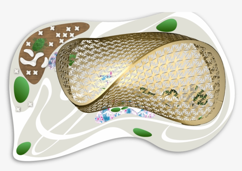Butterfly Pavillon Plan - Butterfly Pavilion By 3deluxe, transparent png #3643950