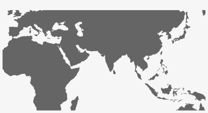 Asia Innova - World Map Below Sea Level, transparent png #3644321