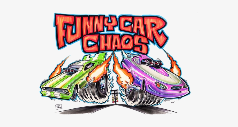 Funny Car Chaos - Funny Car, transparent png #3644631