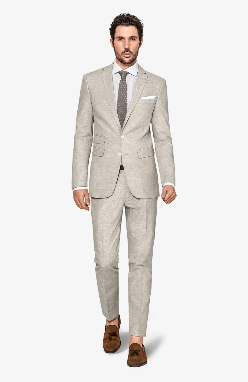Men's Custom Linen Suit - Formal Suits Design For Mens, transparent png #3645202