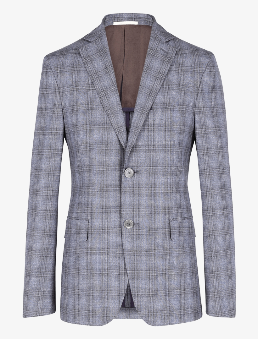 Prince Of Wales Macrocheked 130's Wool Suit - Suit, transparent png #3645281