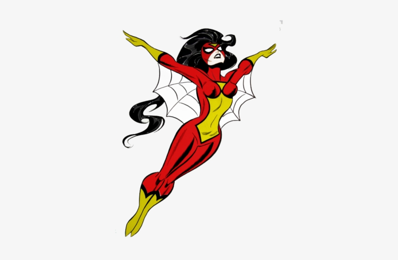 Image - Spider Woman Transparent Background, transparent png #3645345