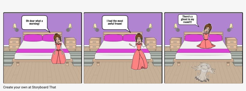 Ghost In My Room - Cartoon, transparent png #3645402