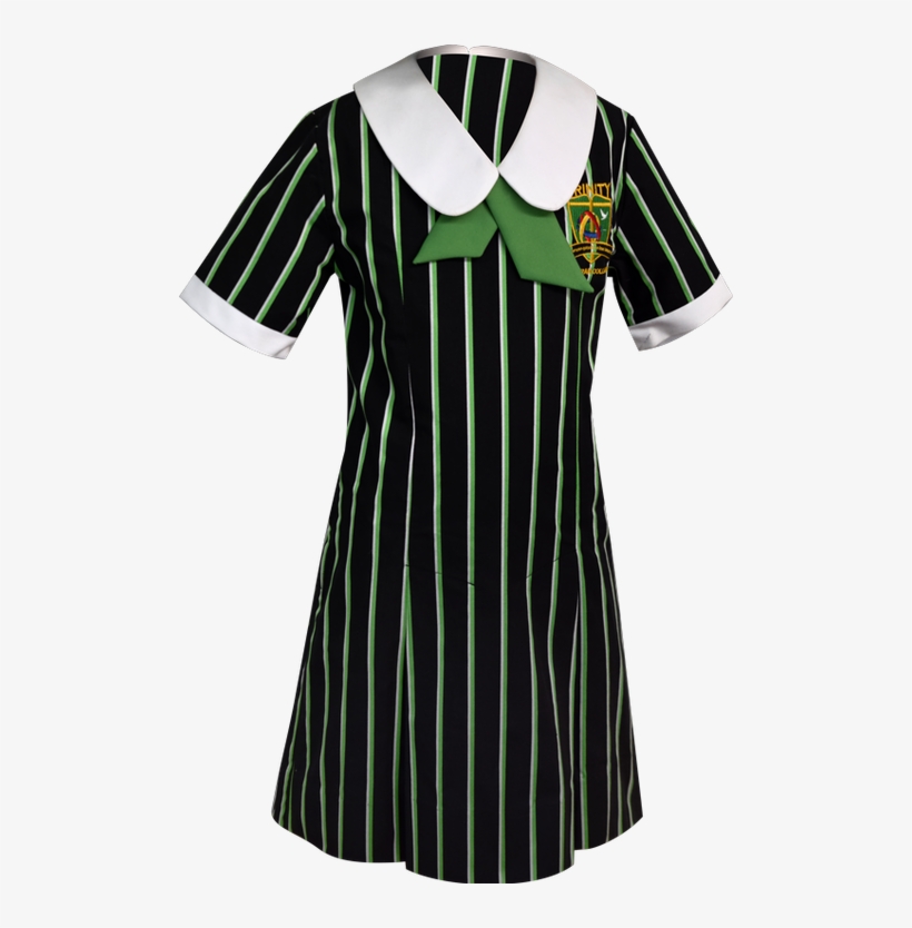 School Uniform Dress Front View - School, transparent png #3645405
