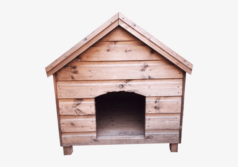 Wooden Dog Kennel No Background - Dog Kennel Png, transparent png #3645633