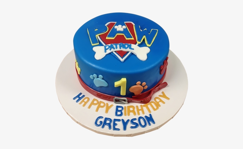 Cool Paw Patrol Cake - Paw Patrol Simple Cake, transparent png #3645818