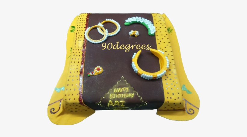Paithani Saree Cake - Paithani, transparent png #3646053