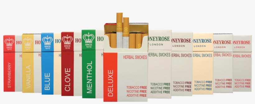Honeyrose Herbal Cigarettes, transparent png #3646350