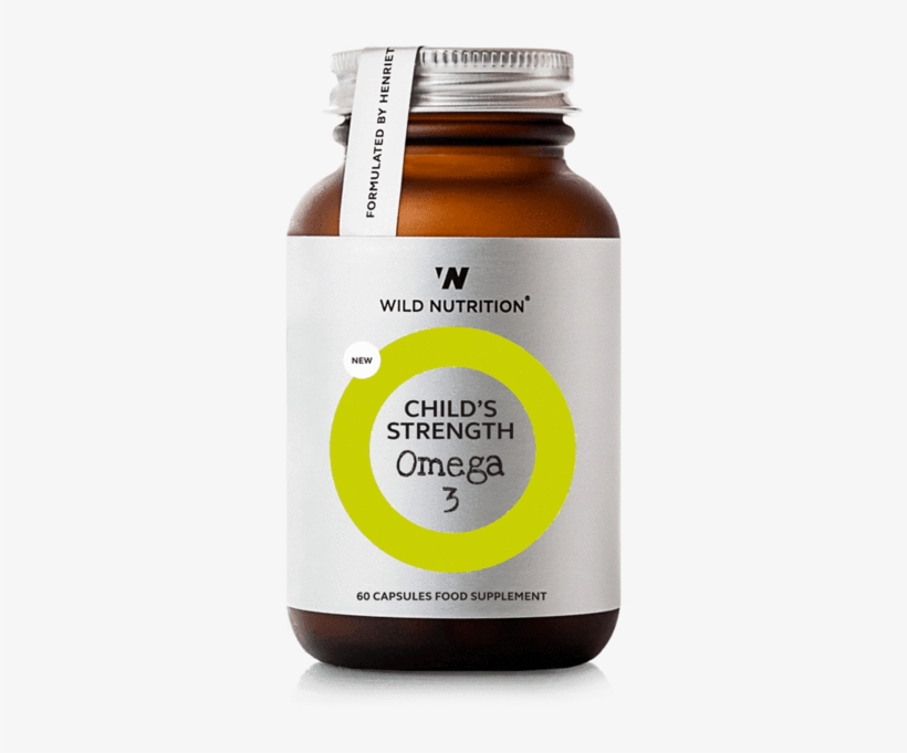 Child's Strength Omega - Wild Nutrition Magnesium (60 Caps), transparent png #3646500