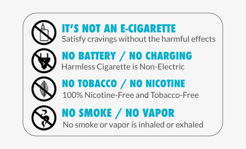 Harmless Cigarette Changed My Life I Can Breath Again - Circle, transparent png #3646556