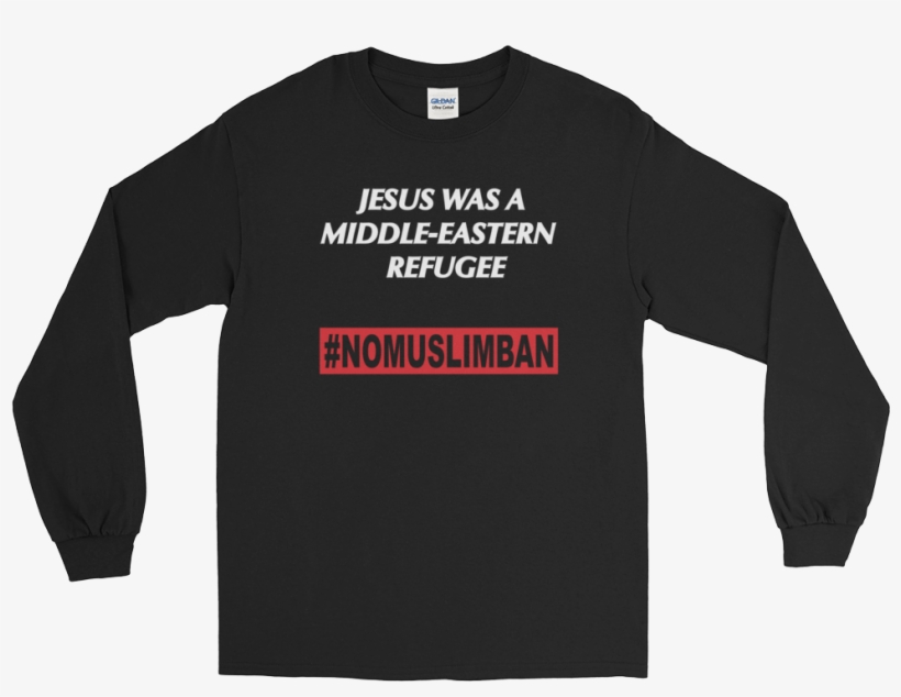 No Muslim Ban Ls - You Can't Think And Hit, transparent png #3646604