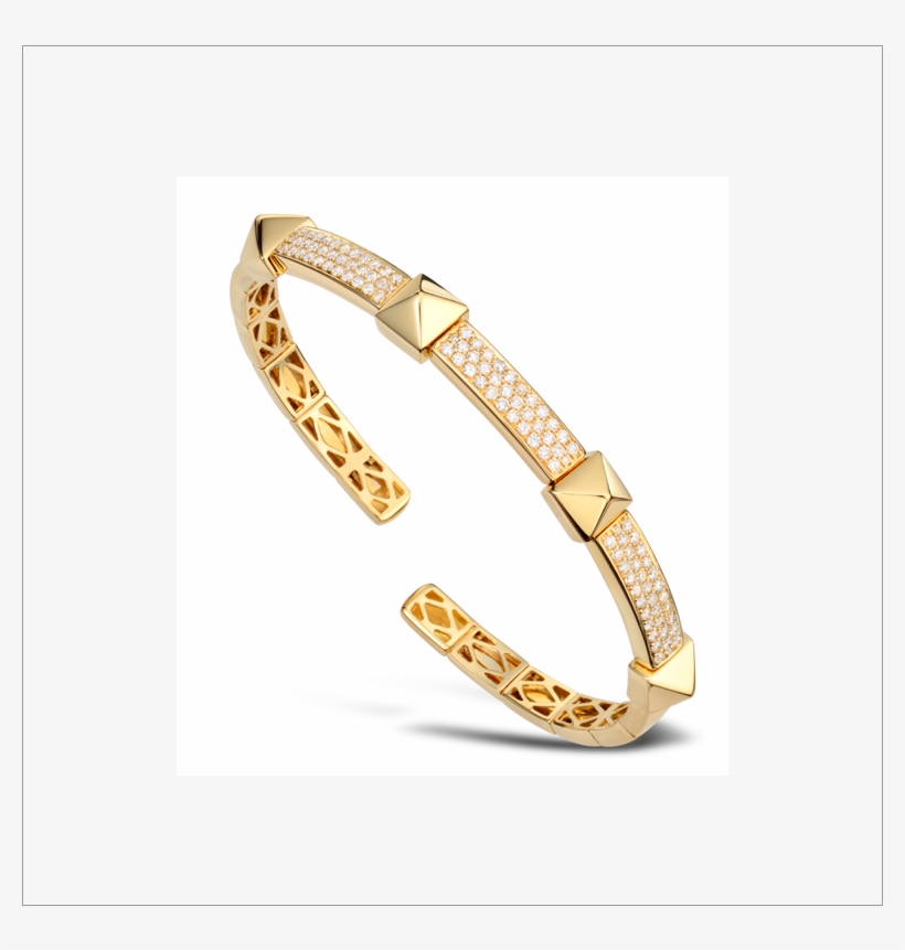 Iconic Yellow Gold Jewellery Launched By Lee Hwa Jewellery - Bangle, transparent png #3646755