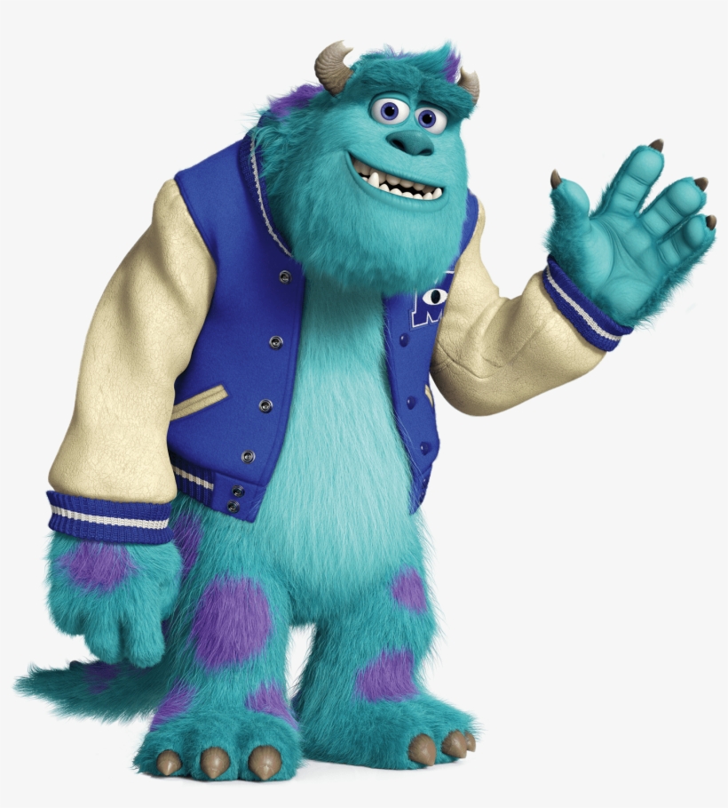 Sullivan With Jacket - Sullivan Monster University, transparent png #3647185