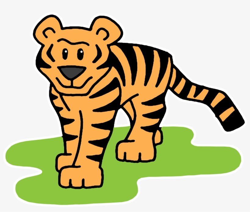 Bengal Tiger Cartoon - Free Transparent PNG Download - PNGkey