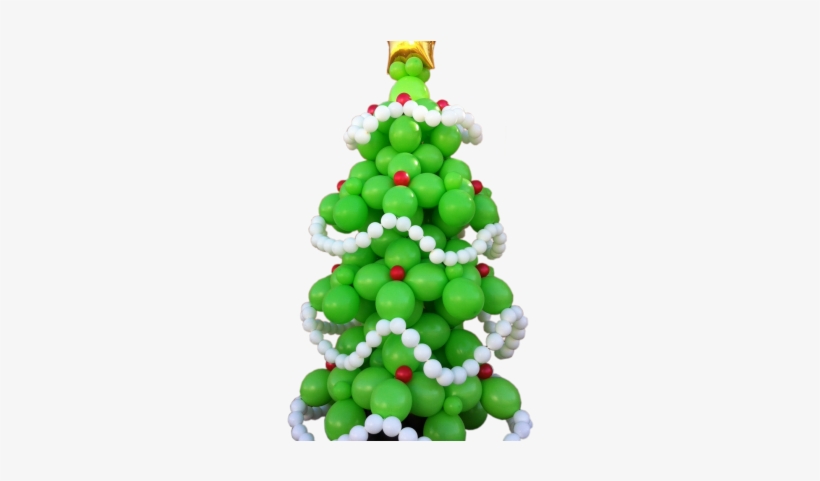 3d Link O Loon® Balloon Christmas Tree By Eddie Heyland, - Decoração De Natal Baloes, transparent png #3647756