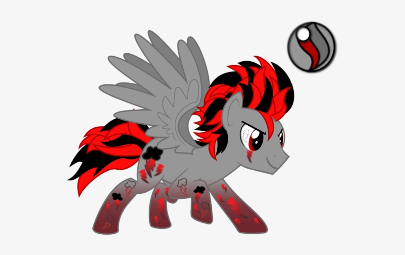 Fanmade Mega Blood Thunder By Nihi The Brony - My Little Pony: Friendship Is Magic Fandom, transparent png #3647781