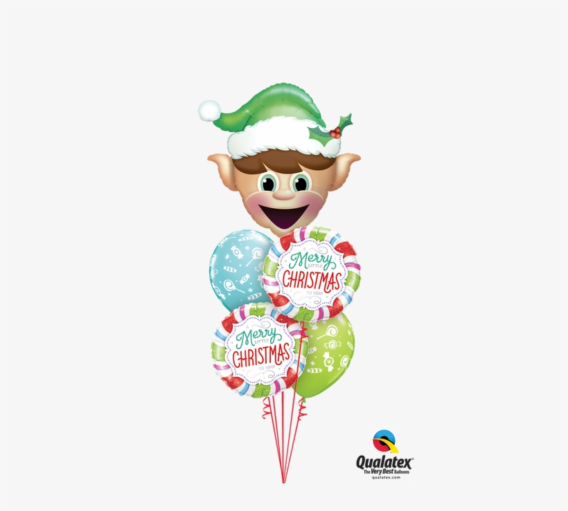 Merry Little Christmas Bouquet - Merry Little Christmas To You Balloon, transparent png #3648345