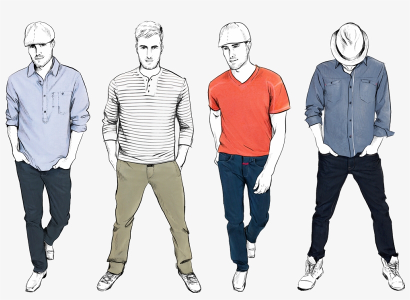 Men's Fashion Shoes Clipart, Fashion Illustrations, - Men Fashion Sketch Png, transparent png #3648518