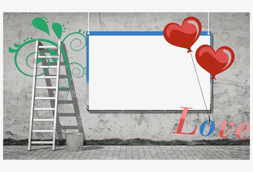 Themes Of Photo Frames - Marburg 45328 Graffiti Ii Wallpaper 1,06x2,65 M, transparent png #3649259