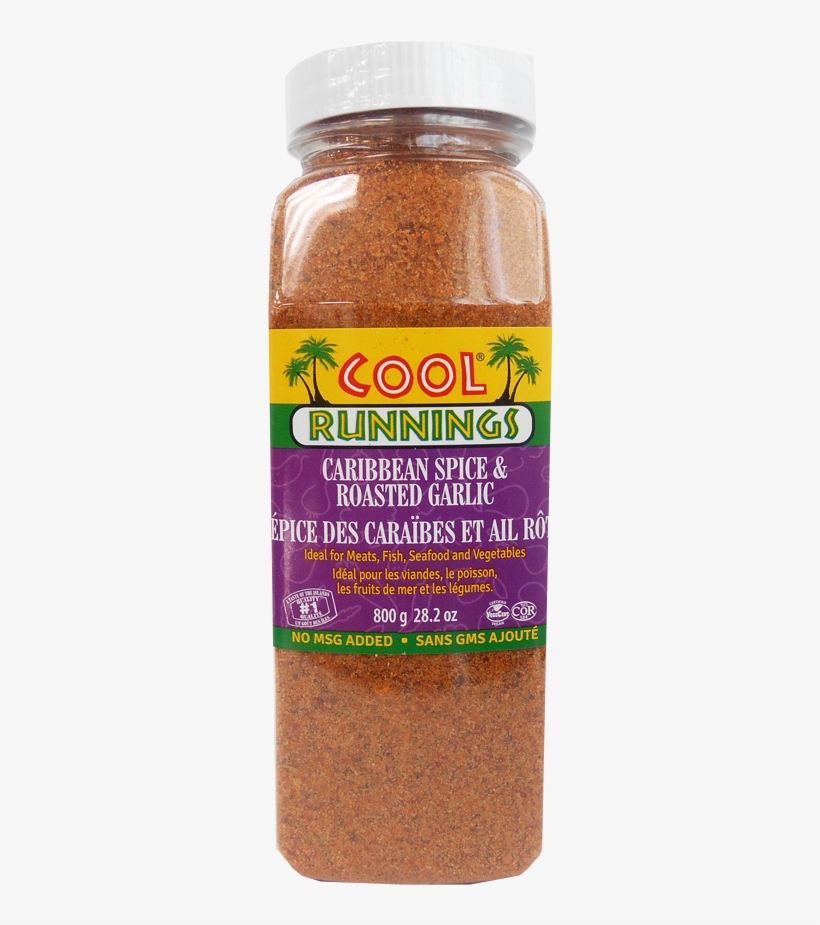 Caribbean Spice & Roasted Garlic - Cool Runnings All Purpose Seasoning No M.s.g., transparent png #3649261