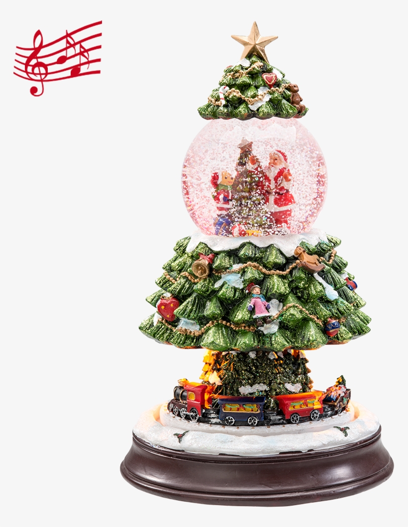 Snow Globe "under The Christmas Tree" - Christmas Tree, transparent png #3649604