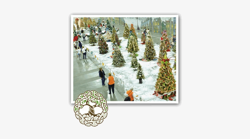 It Is A Festival With A Collection Of 50 Fabulous Christmas - Style And Apply Tree Celtic Weave Wall Decal Size:, transparent png #3649759