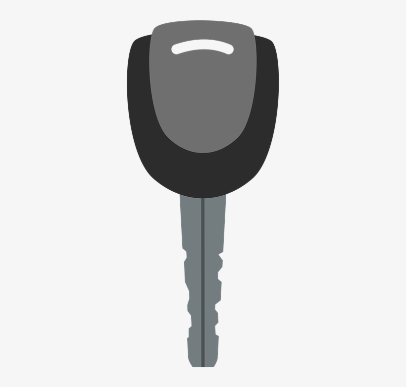Bicycle Lock Key, Car Key, Cryptography - Car Key Clip Art, transparent png #3649843