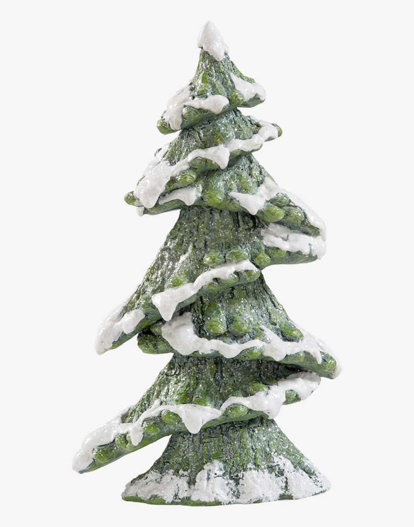 Fir Tree With Snow, - Fir, transparent png #3649909