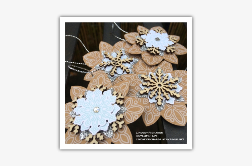 Snow Flurry And Flurry Of Wishes, Lindsey Richards, - Needlework, transparent png #3649941