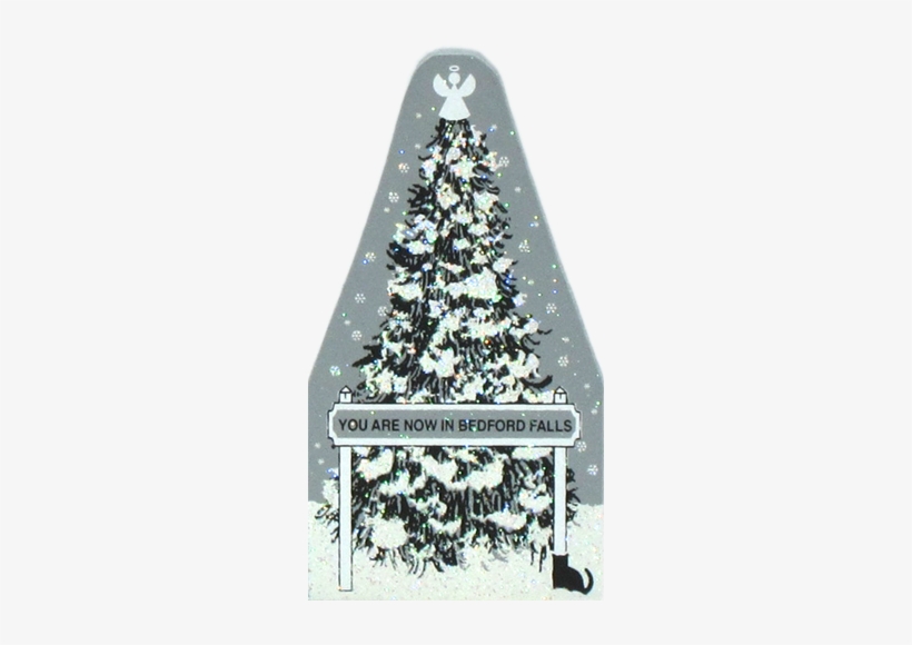 Bedford Falls Christmas Tree-it's A Wonderful Life - Its A Wonderful Life Christmas Tree, transparent png #3649968