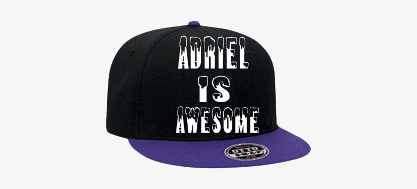 Is Awesome Thug Life - Wool Blend Flat Visor Pro Style Snapback Caps, transparent png #3650015