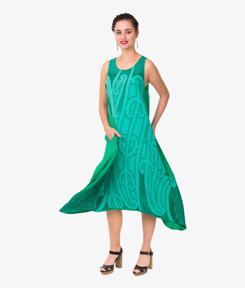 Summer Clothes For Women Free Png Image - Dress Maori Design Clothing, transparent png #3650092