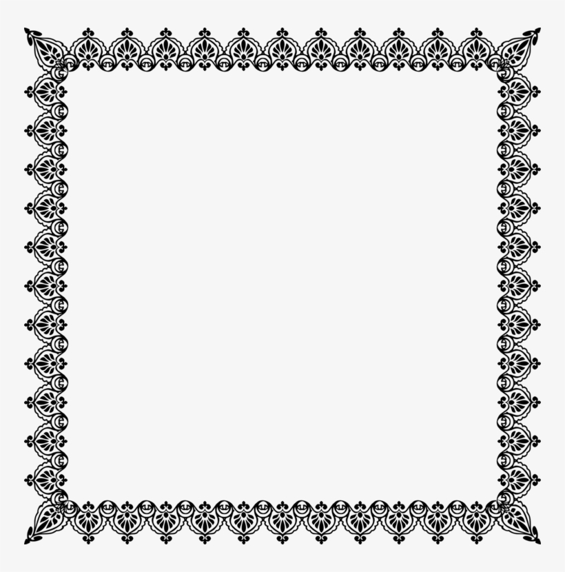Borders And Frames Picture Frames Download Graphic - Page Border For Certificate, transparent png #3650178
