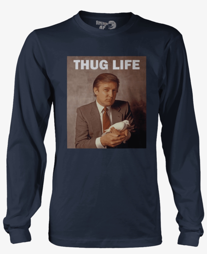 Trump Thug Life - Baymax Ugly Christmas Sweater, transparent png #3650266