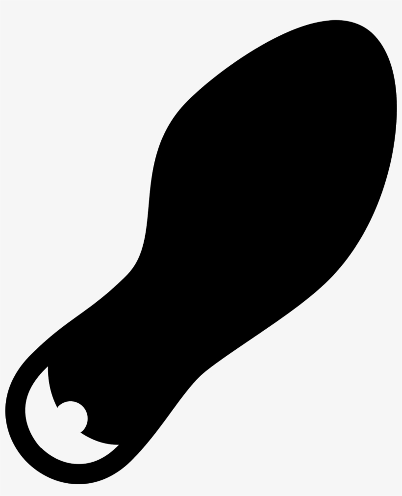 Women Shoe Sole View Filled Icon - Shoe Sole Icon, transparent png #3650297