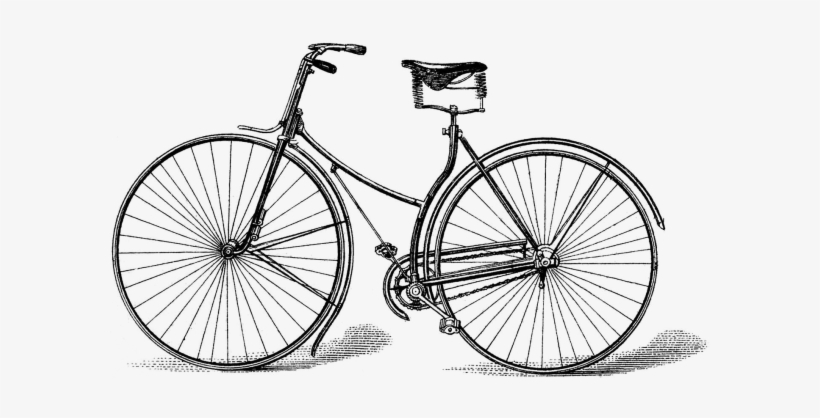 Download Picture Vintage Bike In Png Format With Transparent - Vintage Bicycle Vector, transparent png #3650576