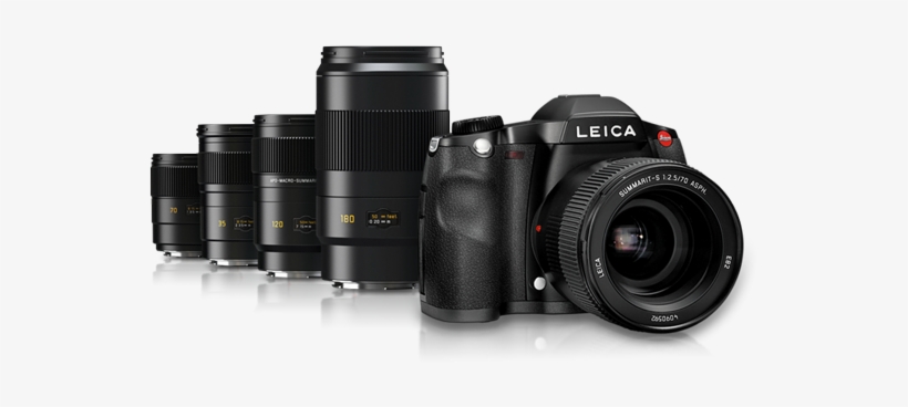 Leica S-system, Medium Format Digital Slr - Camera And Lenses Png, transparent png #3650731