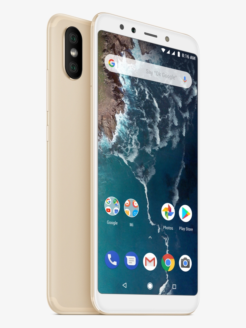 Xiaomi Mi A2 Specifications At A Glance - Смартфон Xiaomi Mi A2 4 32gb Gold, transparent png #3650973