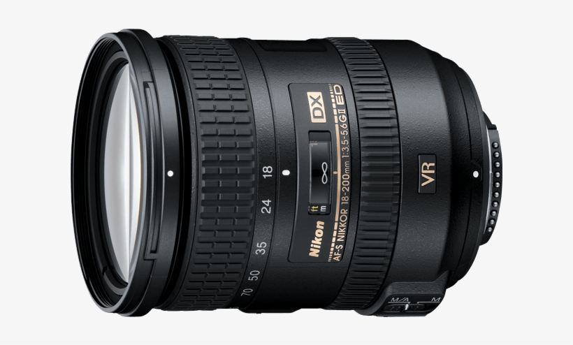 Af S Dx Nikkor 18 200mm F/3 - Nikon 18 200, transparent png #3650994
