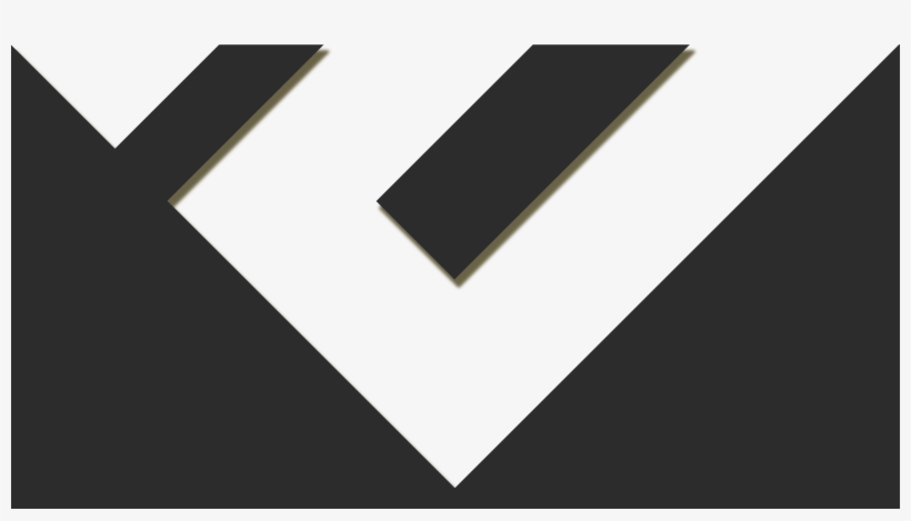 Slide Top Overlay E Shadow - Monochrome, transparent png #3651051